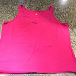 Pink Hanes XL tank top.  Good condition.  Round neck.  Sleeveless.